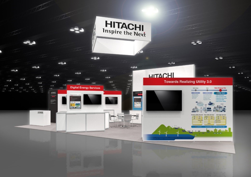 Hitachi Booth in DistribuTECH 2018 