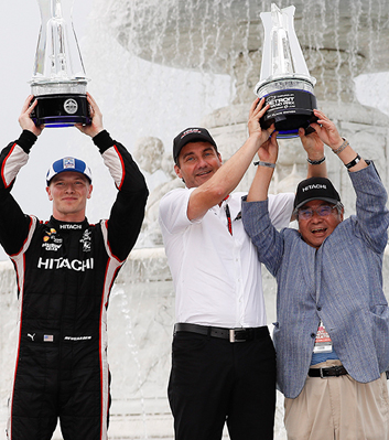 Hitachi Chevrolet team at IndyCar Series Championships 2019