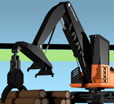 High-performing Hitachi Excavator - ZX370F-6 Forester