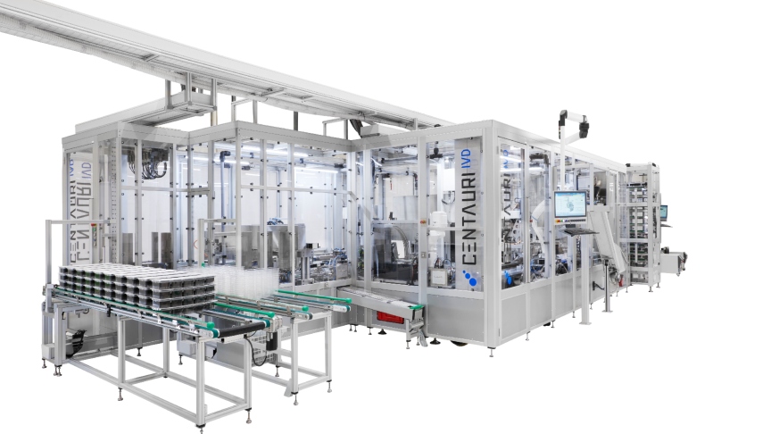 Manufacturing line in the medical field by MA micro automation GmbH